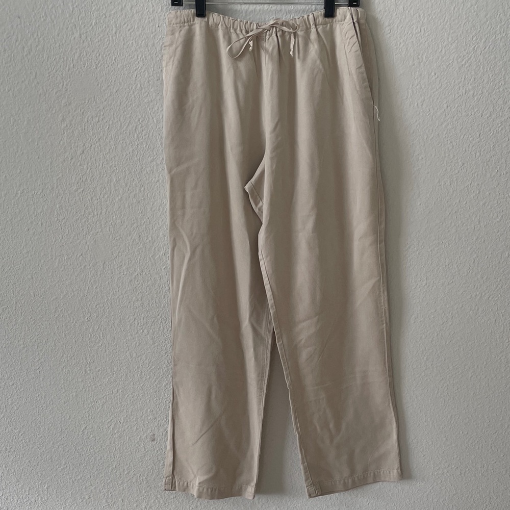 Fresh Produce Tencel Straight leg pull on pants Size large